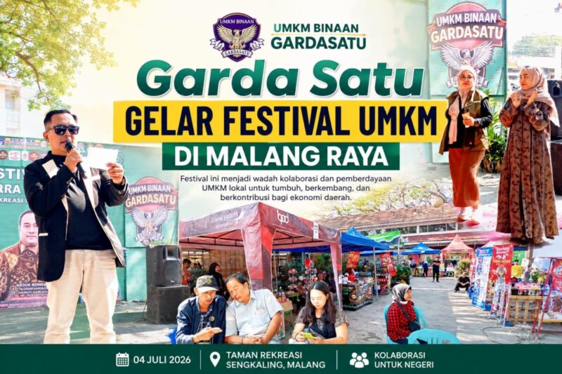 Garda Satu Gelar Festival UMKM di Malang Raya Dorong Sertifikasi Halal hingga Ekspansi Pemasaran