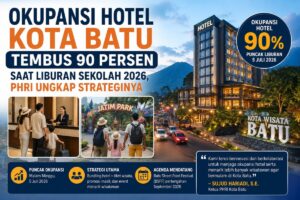 Okupansi Hotel Kota Batu Tembus 90 Persen Saat Liburan Sekolah 2026, PHRI Ungkap Strateginya