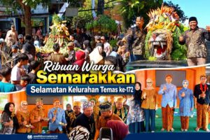 Ribuan Warga Semarakkan Selamatan Kelurahan Temas ke-172, Tradisi Budaya Tetap Lestari di Kota Batu
