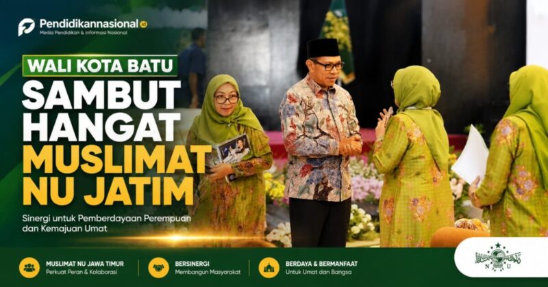 Wali Kota Batu Sambut Hangat Muslimat NU Jatim di Era Dakwah Digital