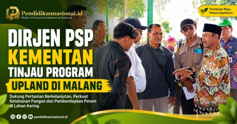 Dirjen PSP Kementan Tinjau Program UPLAND di Malang, Perkuat Swasembada Pangan Nasional