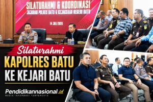 Silaturahmi Kapolres Batu ke Kejari Batu, Perkuat Kolaborasi Penegakan Hukum Berkeadilan