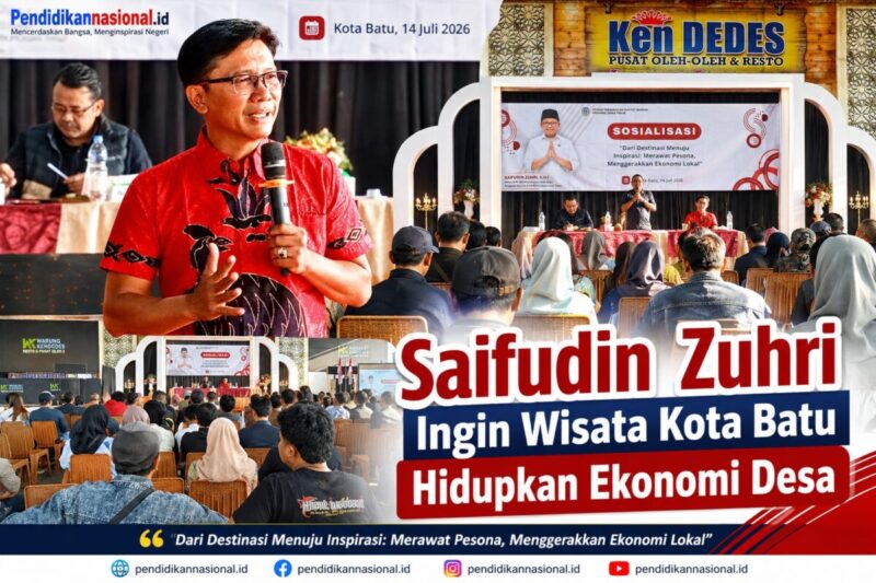 Tak Hanya Destinasi Besar, Saifudin Zuhri Ingin Wisata Kota Batu Hidupkan Ekonomi Desa
