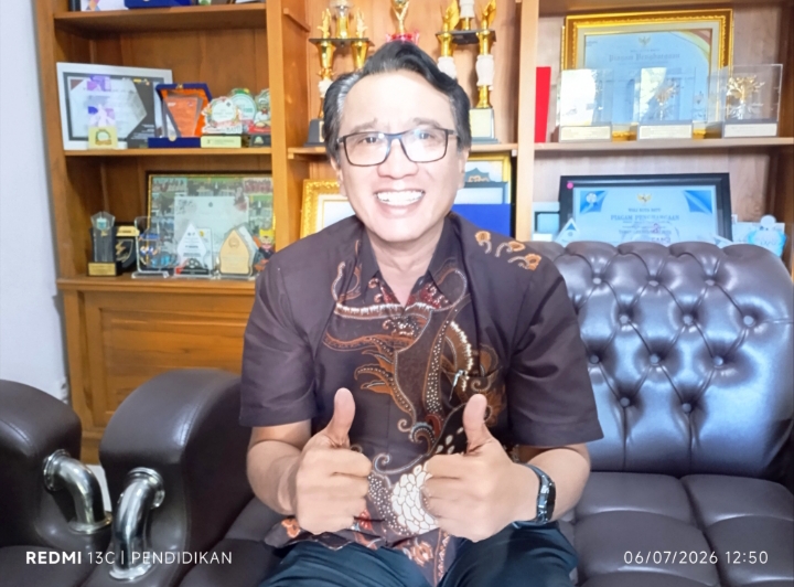 Ketua PHRI Kota Batu, ketika memberikan keteranganya ke Pendidikannasional.id.