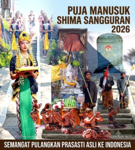 Puja Manusuk Shima Sangguran 2026, Semangat Pulangkan Prasasti Sangguran Asli ke Indonesia