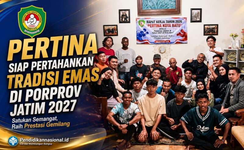 Pembina PERTINA Kota Batu “Perjuangan Tidak Akan Mengkhianati Hasil”, Siap Pertahankan Tradisi Emas di Porprov Jatim 2027