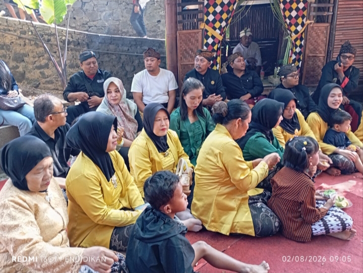 Tampak dari Lembaga Adat serta dari pemuka seluruh agama mengikuti serangkaian acaranya. 