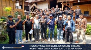 Nusantara Bersatu Satukan Ormas Malang Raya, Komitmen Jaga Kota Batu Tetap Aman