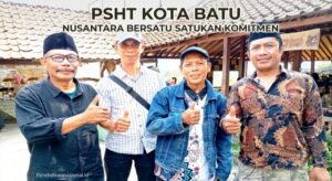 PSHT Kota Batu dan Nusantara Bersatu Satukan Komitmen, Jaga Kota Batu Tetap Kondusif