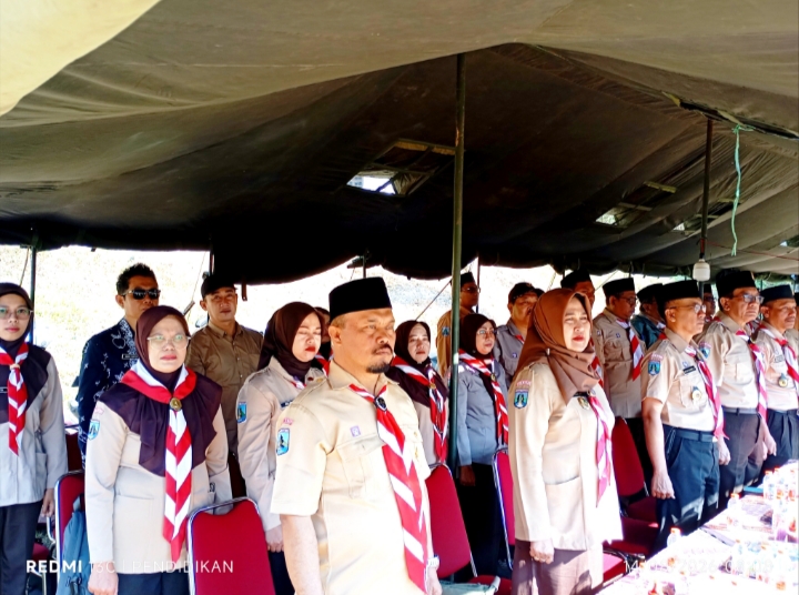 Tampak pembina serta tamu undangan yang hadir.