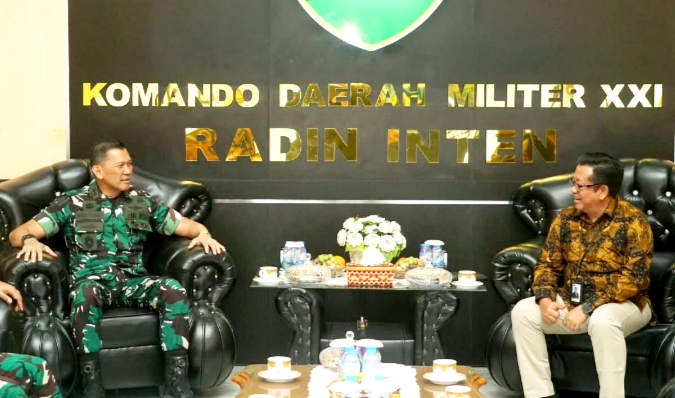 Tampak suasana penuh keakraban dalam audensi tersebut. 