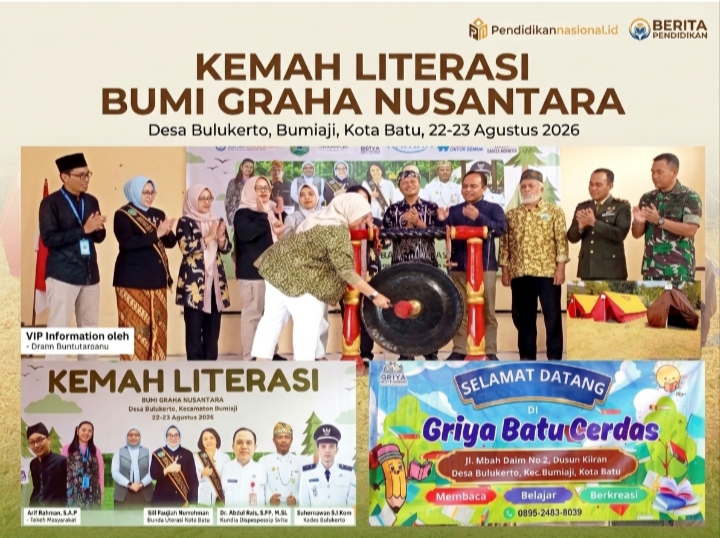 Kemah Literasi Bumi Graha Nusantara Gerakkan 9 Desa di Bumiaji, Dorong Literasi untuk Kesejahteraan