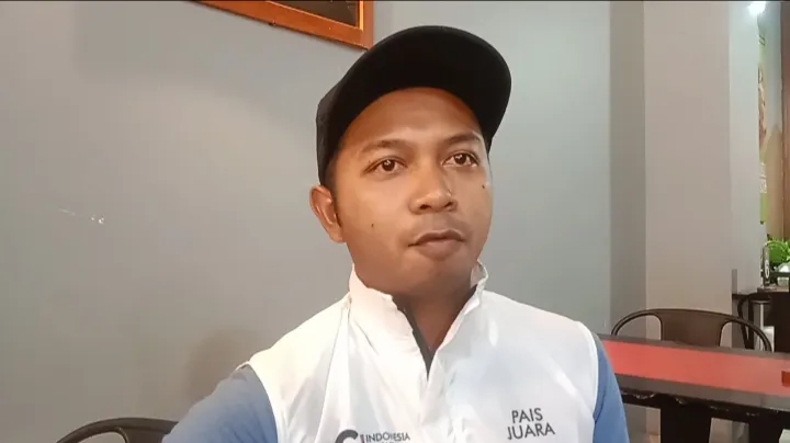 Sekretaris ICF Kota Batu, Yoga, menjelaskan ke awak media.