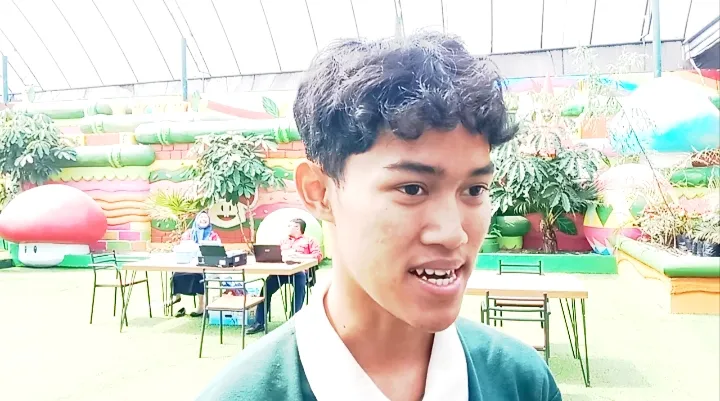 Selaku Marketing sekaligus penanggung jawab kegiatan donor darah Mikutopia, Septyan Ridho Ansyah, ketika memberikan keterangan ke awak media.