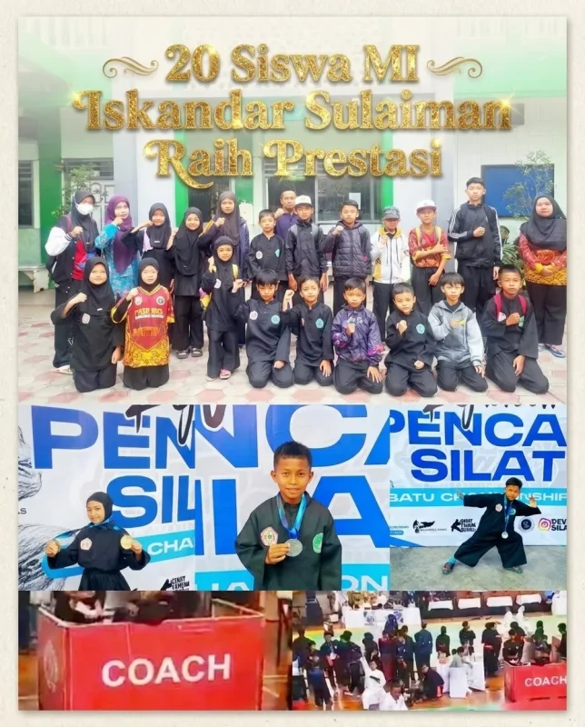 20 Siswa MI Iskandar Sulaiman Berprestasi di Kejuaraan Pencak Silat