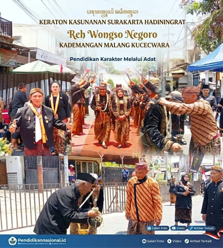 Tradisi Keraton Warnai Selamatan Desa Pandanrejo, Kota Batu