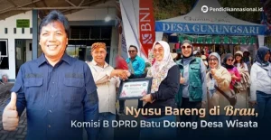 Nyusu Bareng di Brau, Komisi B DPRD Batu Dorong Desa Wisata Berbasis Potensi Lokal