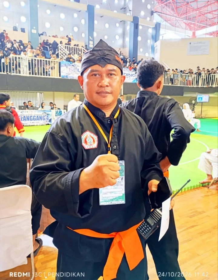Wawan Eka Prasetya, sebagai pelatih di MTsN Batu. 